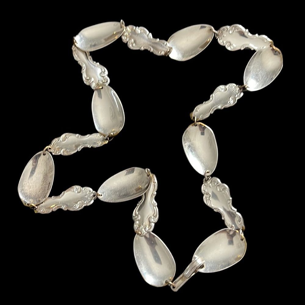 Vintage Oneida Spoon Link Necklace